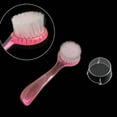 thumbnail image 2 of ACDANC Facial Cleansing Brush,Round Tip for Detailed Cleaning Face Brush,Soft Bristles Gentle on Hands Portable Handle for Easy Use Facial Brush,Pink, 2 of 4
