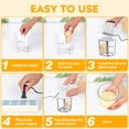 thumbnail image 6 of Electric Chicken Breast Shredder Twist Machine Automatic Meat Shredder Tool for Home Restaurant Use ，White, 6 of 8