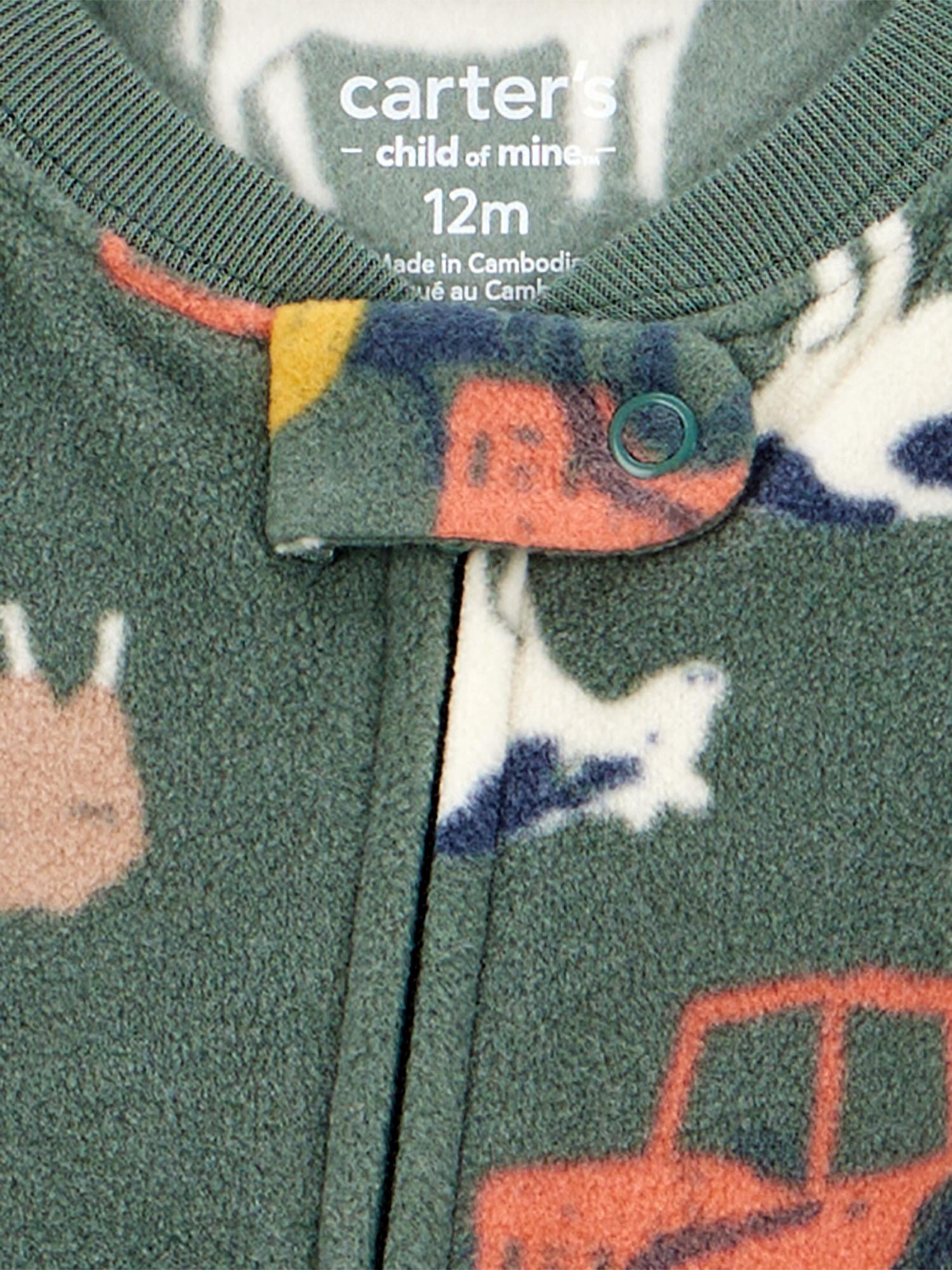 Carter's Child of Mine Toddler Pajama Sleeper, 2 Pack, One-Piece, Sizes 12M-5T
