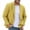 Yellow, variant on Men's Casual Blazer Jacket Long Sleeve Lightweight Button up Trendy Solid Color Coat for Business Casual Daily Wear (XL, Yellow)