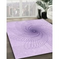 thumbnail image 3 of Ahgly Company Machine Washable Indoor Rectangle Transitional Heliotrope Purple Area Rugs, 2' x 3', 3 of 7