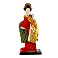 thumbnail image 5 of deevoka Japanese Geisha Kimono Doll 25cm Asian Statue for Cabinet Living Room Office B, 5 of 9