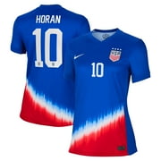 Women's Nike Lindsey Horan Royal USWNT 2024 Away Stadium Replica Player Jersey