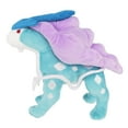 thumbnail image 4 of Sanei Pokemon All Star Series - PP64 - Suicune Stuffed Plush, Blue, Purple, 8.5", 4 of 5