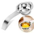thumbnail image 2 of Elegant Egg Master, Food Grade Stainless Steel, Professional Tool For Effortless Egg Separation, Perfect Design For Quick Yolk Isolation, Suitable For All Bowl Sizes, Lifetime, 2 of 8