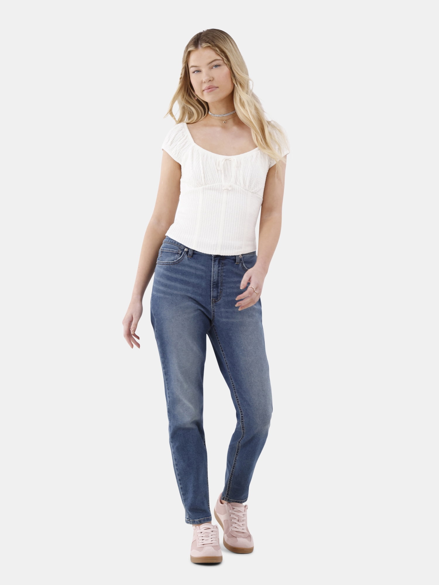 No Boundaries High Rise Skinny Jeans, 29" Inseam, 2-Pack, Women's Sizes 00-20