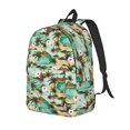 thumbnail image 1 of Disketp Colorful Hawaii Palms Mochila de Lona Estampada, Mochila Escolar de Viaje Ligera para Estudiantes y Portátil-Medium, 1 of 5