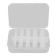 thumbnail image 1 of Clear Fake Nail, Beautiful Artificial Nail Tips Full Cover Breathable Lightweight For Home For DIY Nail Art ANGGREK Otros, 1 of 8