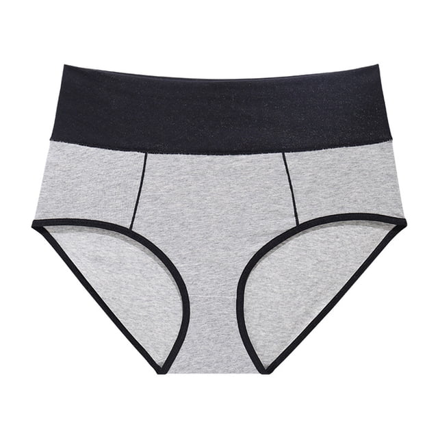 B91xZ Culottes Grande Taille pour Femmes Confort Flex Fit Extensible Microfibre Moderne, Gris TTG