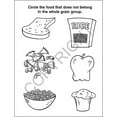 thumbnail image 4 of ZoCo: 25 Pack - Let's Practice Good Nutrition Kid's Coloring & Activity Books, 4 of 7