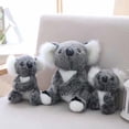 thumbnail image 5 of Grey 2pcsSPlush Doll Cute Soft Simulation Koala Bear Peluche Koala de peluche para niños Niños, 5 of 5