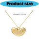 thumbnail image 3 of Trendy Finished Heart Shape And Coin Pendant Necklace Jewelry For Multicolor, 3 of 4