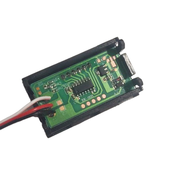 pitrice Voltmètre Numérique DC 0-100V Haute Précision Affichage LED Manomètre Accessoire Automobile, Rouge