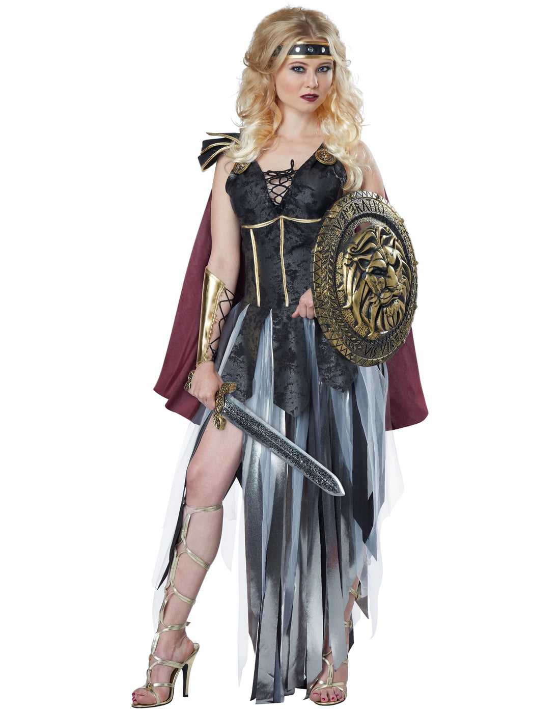  Yummy Bee - Viking Costume Women - Warrior Princess Costume -  Roman Costume Women - Gladiator Costume Adult - Plus Size Costumes Size 4-6  : Clothing, Shoes & Jewelry