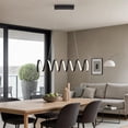 thumbnail image 5 of Modern Ceiling Pendant Light, Suspended Aluminum Spiral Loop, 23 Inch, 5 of 8