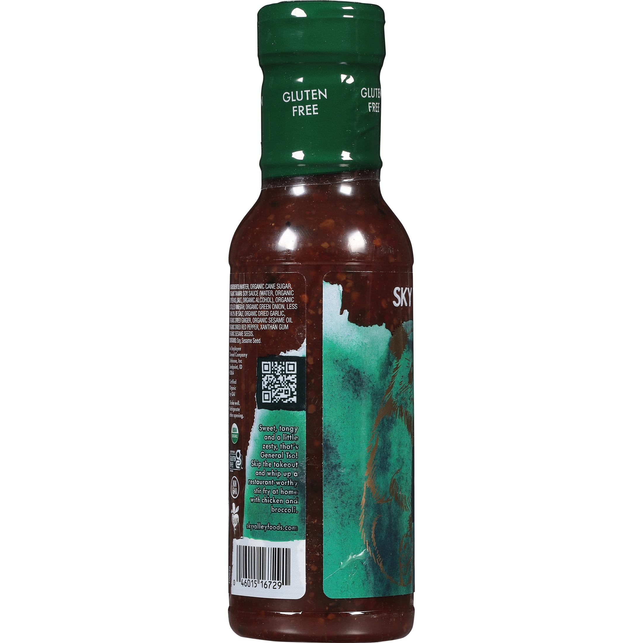 (2 pack) Sky Valley Organic Medium General Tso Sauce 14 oz
