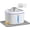 Cat Fountain +8 Filters+mat, variant on Cat Water Fountain,84oz/2.5L Pet Cat Fountain – Ultra Quiet Upgraded Automatic Pet Water Dispenser with 8 Replaceable Filters, Indoor Cat & Dog Drinking Bowl (Cat Fountain+8 Filters)