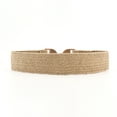 thumbnail image 3 of Straw Woven Elastic Belt for Women Fashion Wide Belts Stretchy Boho Belt Ladies Beach Dress Belt with Gold Buckle, 3 of 7