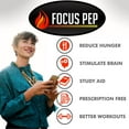 thumbnail image 5 of Focus Pep 2 Pack- Over the Counter Stimulants to Speed Up Naturally: Study Alternative and Best Legal Energy Supplements for Nootropic Brain Boosting 120 Pills, 5 of 6