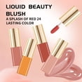 thumbnail image 4 of Blush Liquid Liquid Eyeshadow Aegyo Brightening Lips Cheeks Makeup Natural Grooming Rouge Border Makeup3.5ml, 4 of 8