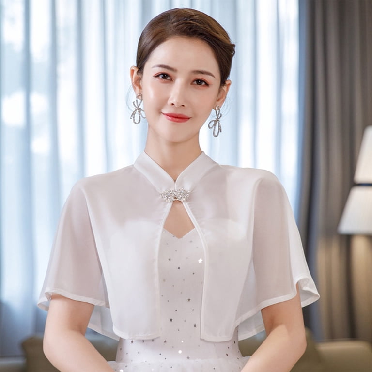 ROZYARD Vintage Shoulder Wrap Scarf Spring Autumn Elegant Shawl Formal Dress  Collar Wrap - Walmart.com