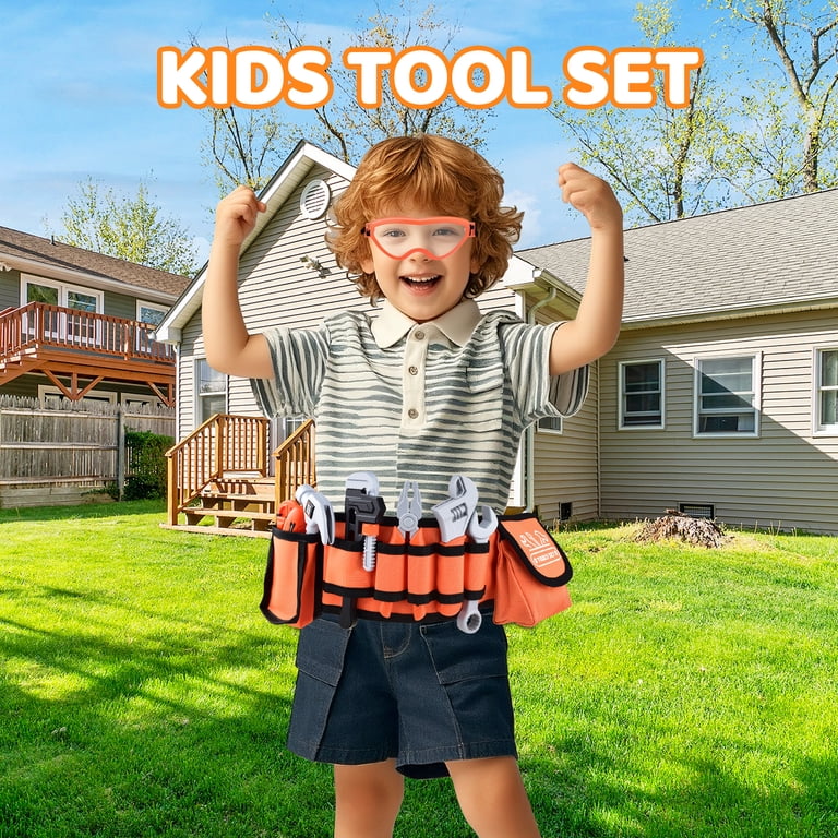 WLBES Kids Tool Set, 33 Pieces with Toy Drill photo 8