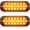 A, variant on Pack of 2 Aluminum Housing Amber LED Trailer Turn Signal Brake Parking Side Maker Lights, DOT Compliant Waterproof Surface Mount Lighting for Truck Tractor Jeep RV