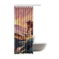 thumbnail image 2 of WOPOP Painting Style Waterproof Polyester Bathroom Shower Curtain 48x72 Inches, 2 of 2
