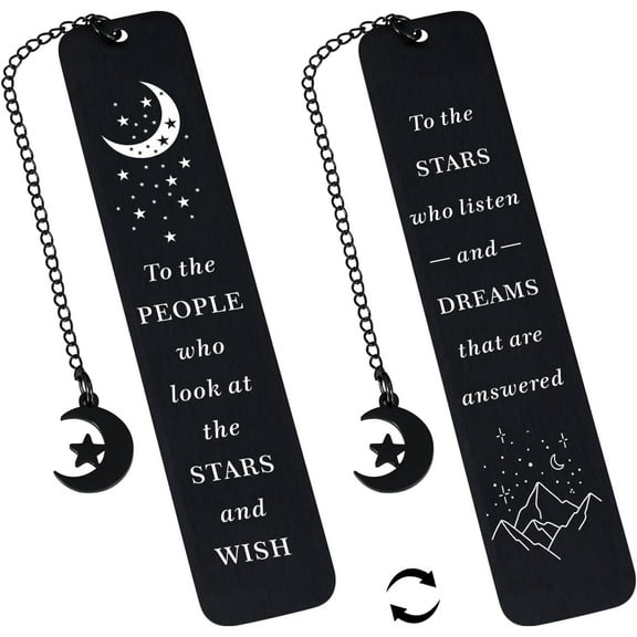 Acotar Bookmark for Women Men Inspirational Book Marks for Reading Women Men Dark Romance Bookmarks for Girls Booktok Reading Accessories for Book Lovers Christmas Stocking Stuffers