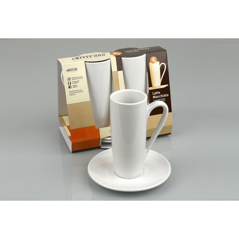 Konitz Konitz 1750040001 No. 4 Set of 4 Cappuccino Cups-Saucers-Gift Boxed  1750040001