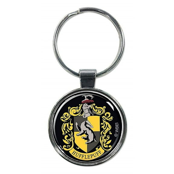 Harry Potter Hufflepuff Crest Keychain