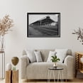 thumbnail image 4 of Historic Framed Print, Louisville & Nashville Railroad, Union Station Train Shed, Water Street, opposite Lee Street, Montgomery, Montgomery County, AL - 4, 17-7/8" x 21-7/8", 4 of 9