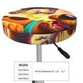 thumbnail image 4 of Lsque Scooby-Doo Round Bar chair cushion covers Velvet Fabric Premium Comfort Protects from Scratches and Stains for 14-17 Inch Chair- 13 inch, 4 of 7