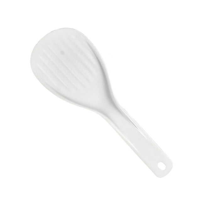 Youkk Reusable Cooking Supplies Thickened Materials For Durability White And Five meal spoon 1Set