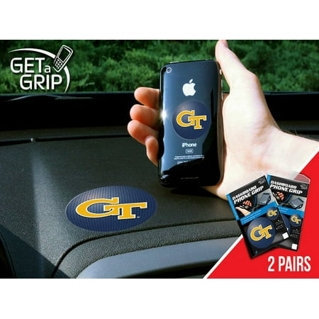 Fanmats Georgia Tech Yellow Jackets Get a Grip 2 Pack