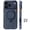 Blue, variant on TORRAS Flagship Q3 Air for iPhone 17 Pro Max Case,Visible Airbag Drop Protection,Hardcore Air Cushion Tech ,Mil-Grade Protection,Fit for MagSafe,360 Rotating Stand Case ,6.9",Horizon Orange