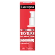 Neutrogena Stubborn Texture Resurfacing Serum With 10% Niacinamide & 4% Neoglucosamine Designed For Acne-Prone, Improves Uneven Skin Tone & Refines Texture, Fragrance-Free, 1 Fl. Oz.