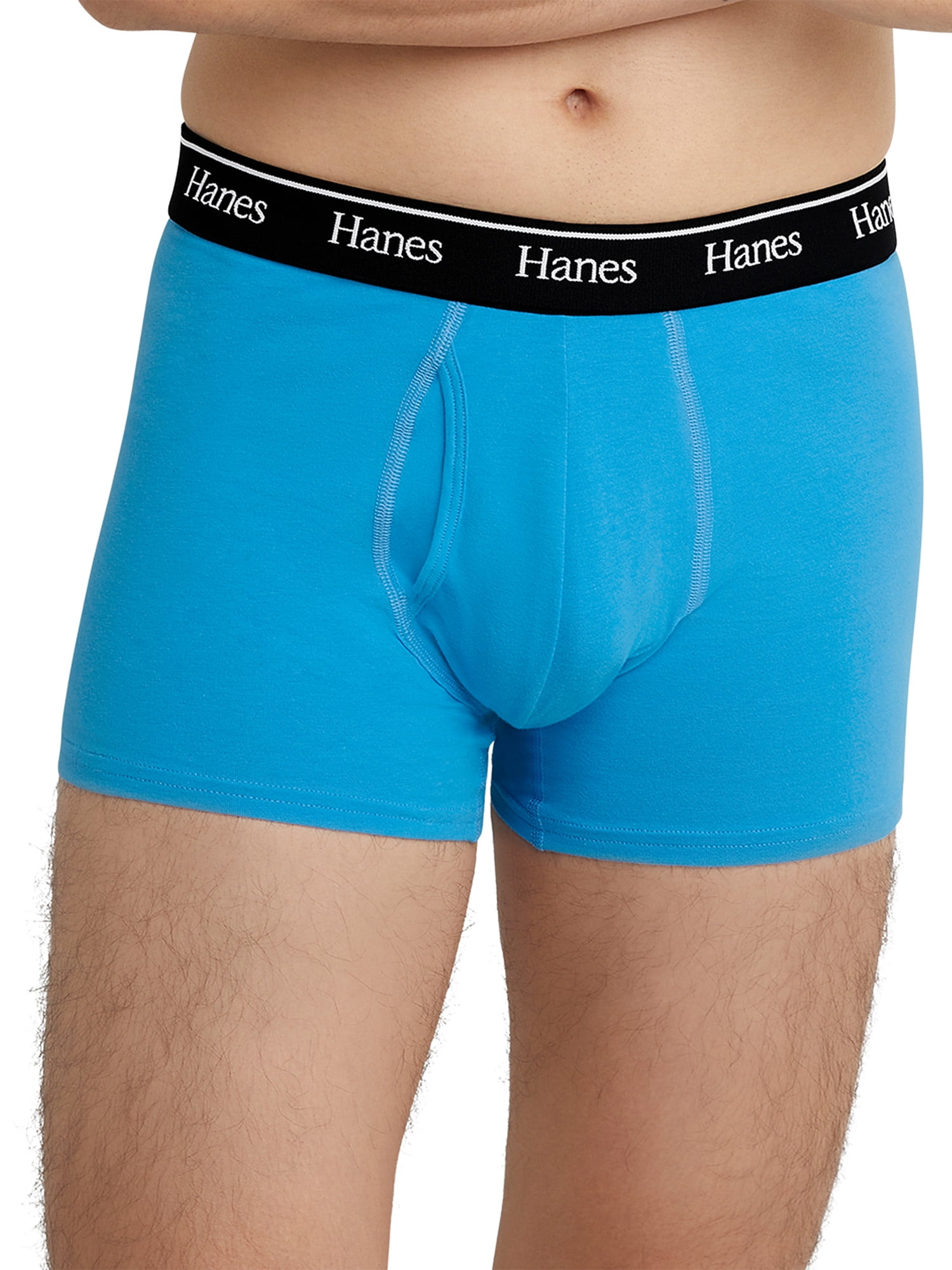 アンダーシャツ・インナー ^ ^ Men's Modern Cotton Trunks 3PK NB3963PSW Hanes Originals Men's Stretch Cotton Trunks, Comfort Flex