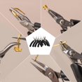 thumbnail image 2 of Pack of 5 Jewelry Crafting Pliers Jewelry Pliers Set Round Nose Pliers Chain Nose Pliers Jewelry Making Tool for Jewelry, 2 of 4