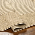thumbnail image 5 of BoutiqueRugs Gurij Contemporary Area Rug - Outdoor Safe - Lambswool, Dark Brown, Dark Beige - 5'3" x 7', 5 of 8