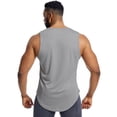 thumbnail image 2 of FJUCHAI Men's Vest Tops Sleeveless Dry Fit Athletic Tee Sports Casual loose Breathable Vest M-3XL, 2 of 10