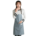thumbnail image 1 of 3 Pieces Waterproof Apron with Pockets Adjustable Cooking Aprons Kitchen Bib Apron for Baking Household Cleaning, 1 of 5