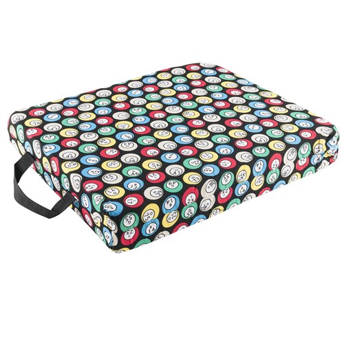 Bingo Balls Seat Cushion with Carry Handle