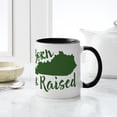 thumbnail image 4 of CafePress - Kentucky Born & Raised Mug - 11 oz Ceramic Mug - Novelty Coffee Tea Cup, 4 of 4