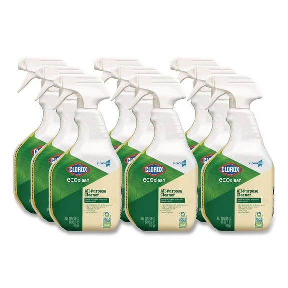 CloroxPro EcoClean All-Purpose Cleaner Spray Bottle 32 fl. oz. 9/Carton (60276)