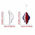 thumbnail image 3 of Independence Day Patriotic Paper Honeycomb Lantern Ornament Hanging Decorations 7.68in Party Decorations for Patriotic Memorial Day Parties, 3 of 6
