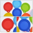thumbnail image 4 of 4 Pcs Silicone Jar Lids Can Toppers for Dog Food Covers Canned Goods Pet Cat Reusable, 4 of 6