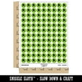 thumbnail image 2 of Standard Poodle Dog Solid 200+ Round Stickers - Light Green - Gloss Finish - 0.50" Size, 2 of 3