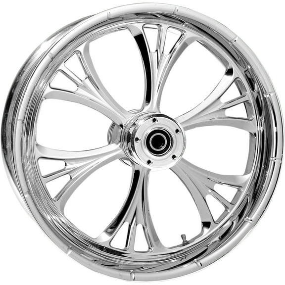 RC Components Majestic 21"x3.5" Chrome Aluminum Front Wheel (21350-9035-102C)