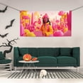 thumbnail image 2 of Sikiie Digital Nomad Pink Landscape Custom Banners and Signs Customize Outdoor, Personalized Banner with Logo Text for Party Birthday, Customized Banner Decoration-Small, 2 of 8